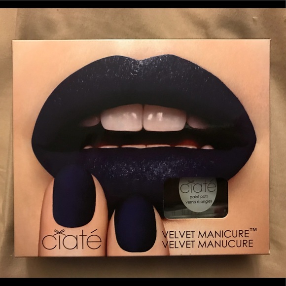 Sephora Other - Ciatè Velvet Manicure (plum) 3am Girl set